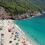 Kleopatra Plajı, Ağustos Ayında Tatilcilerle Dolu
