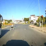 Ambulans Şoförü 1 Dakikada İki Kazayı Önledi