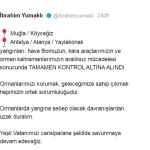 Orman Yangınları Kontrol Altına Alındı