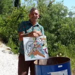 Ressam Efe Işıldaksoy, 11 Yılda 2 Bin 175 Tablosunu Çöpe Attı