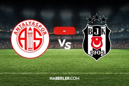 Antalyaspor Beşiktaş maçı kaç kaç, bitti mi? MAÇ SONUCU! Antalyaspor Beşiktaş golleri kim attı, canlı maç anlatımı!