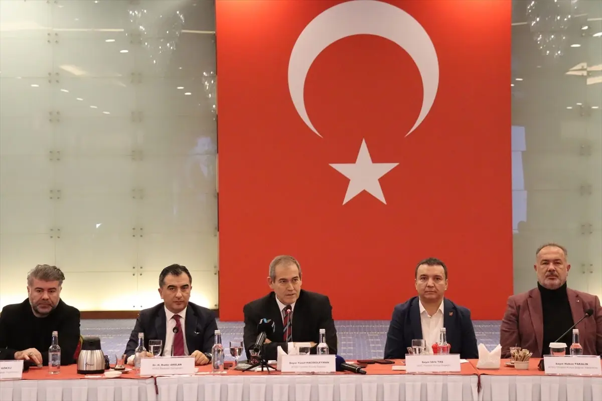 Antalya Ticaret ve Sanayi Odası Başkanı Hacısüleyman, 2025