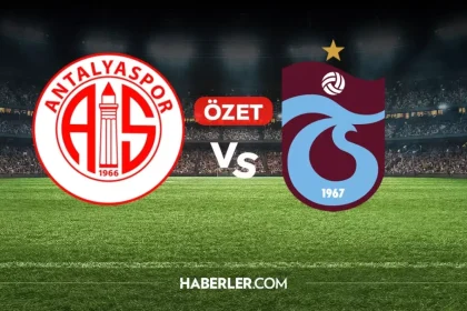 Antalyaspor Trabzonspor maç özeti ve golleri! (ÖZET) Antalyaspor Trabzonspor kaç kaç bitti, golleri kim attı?