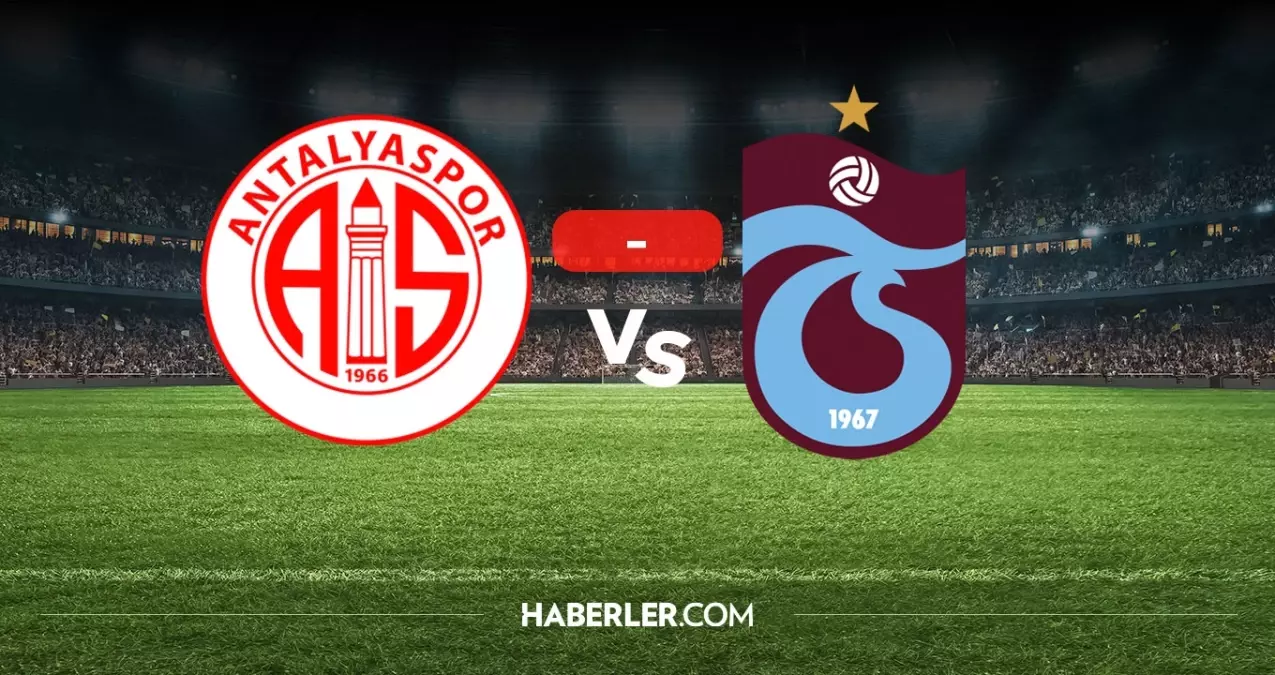 Antalyaspor Trabzonspor maçı kaç kaç? MAÇ SONUCU! Antalyaspor Trabzonspor golleri kim attı, canlı maç anlatımı!