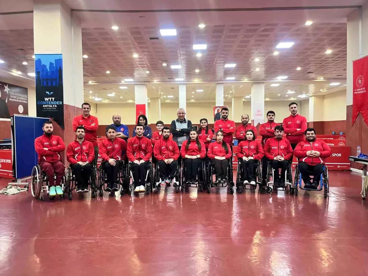 Paralimpik Masa Tenisi Milli Takımı Antalya