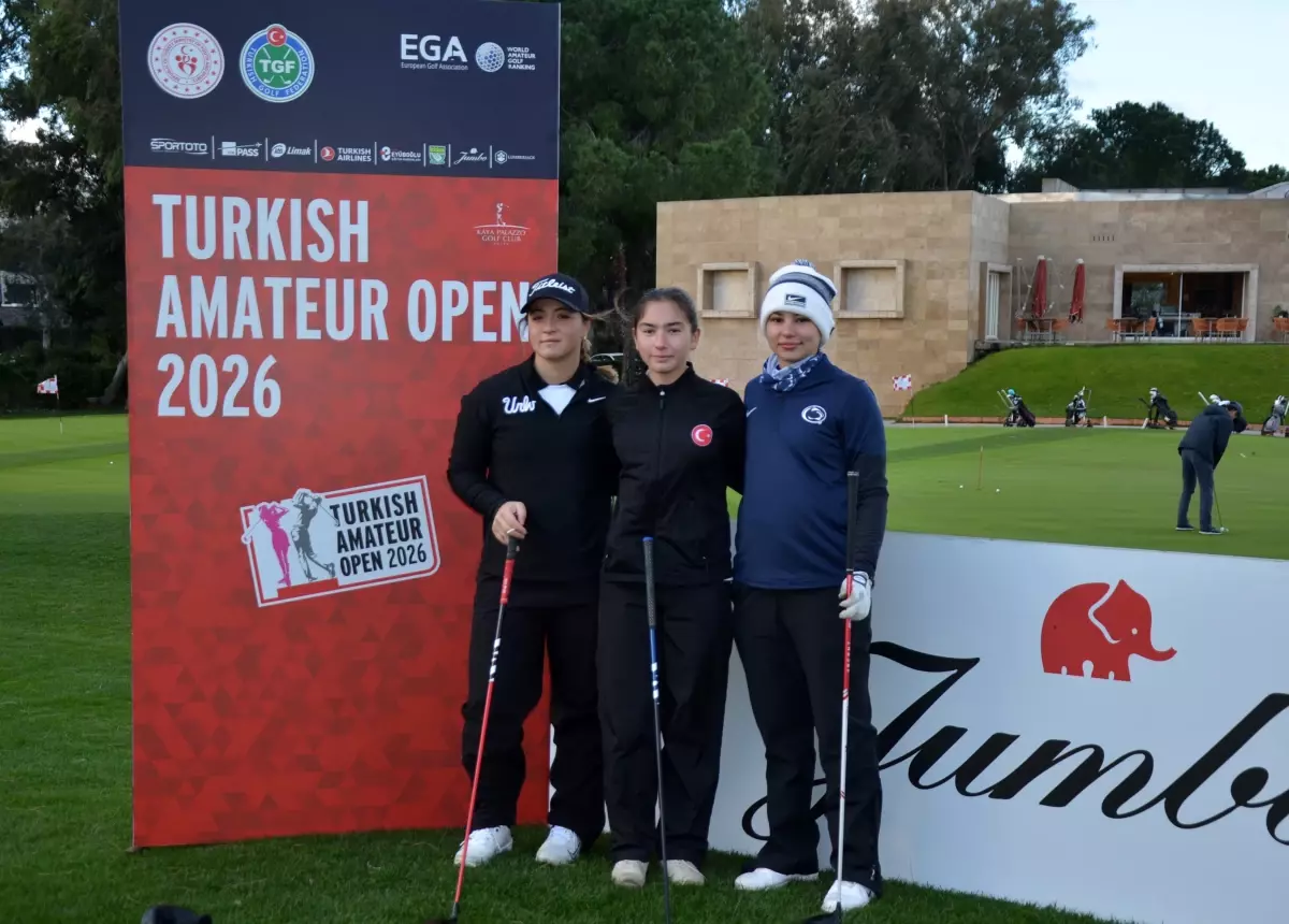 Türkiye Erkekler ve Kadınlar Amatör Açık Şampiyonası başladı