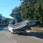 14 kaçak göçmenin öldüğü bot kıyıya çıkarılıp yediemin deposuna konuldu