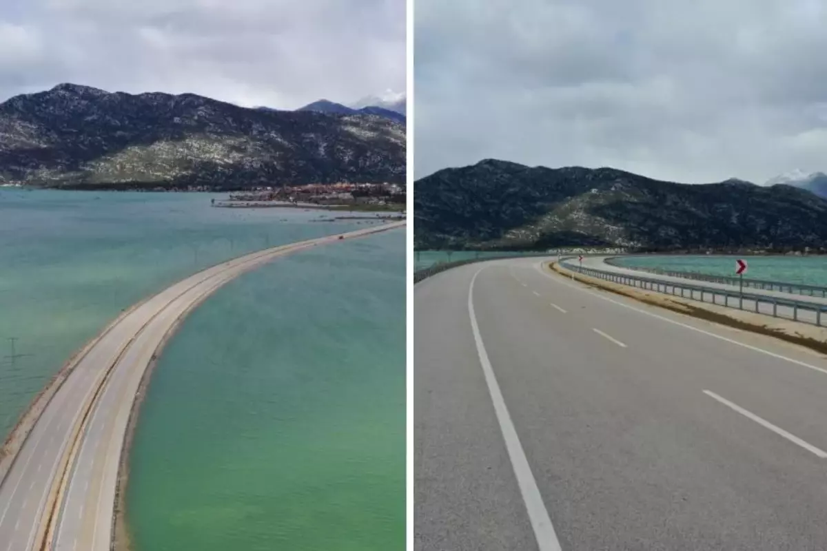 Sular altında kalmıştı! İşte Yeni Antalya-Konya Karayolu
