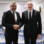 Azerbaycan Cumhurbaşkanı Aliyev ile KKTC Cumhurbaşkanı Erhürman, Antalya