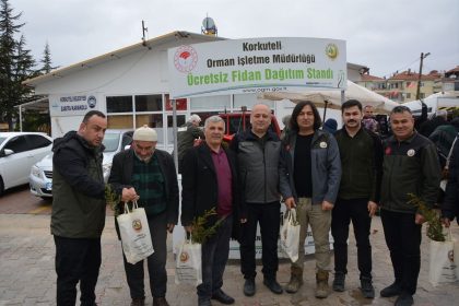 Korkuteli ilçesinde Orman Haftası
