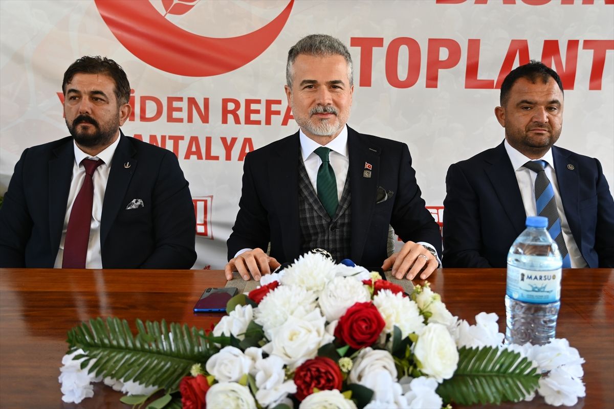 Yeniden Refah Partisi Genel Başkan Yardımcısı Kılıç, Antalya