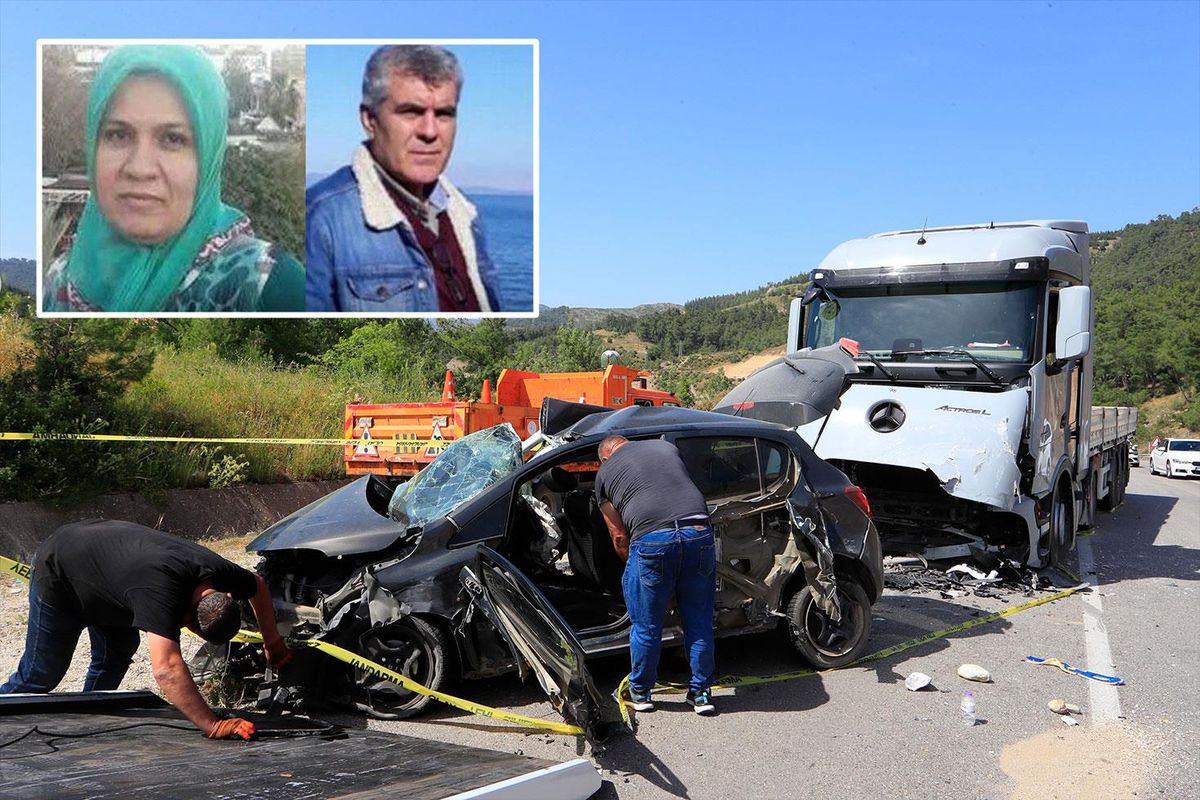 Kansere çare ararken trafik kazasında eşiyle birlikte hayatını kaybetti