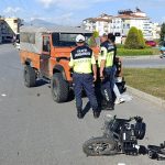 Kazadan yaralı kurtulan sürücüye araca plaka takmamaktan 46 bin TL ceza