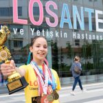 Lösemiyi yenen Kevser, dünya şampiyonu oldu