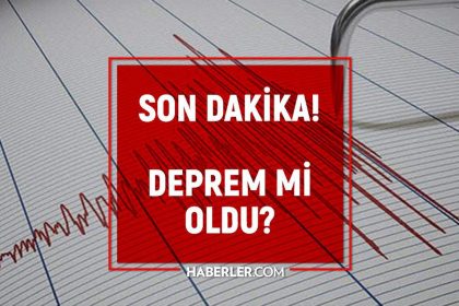 Antalya deprem mi oldu, 11 Haziran Perşembe Antalya’da kaç şiddetinde deprem oldu, deprem nerede oldu?
