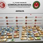 Bebek bezleri içerisine gizlenmiş 20 milyon liradan fazla nakit para ele geçirildi