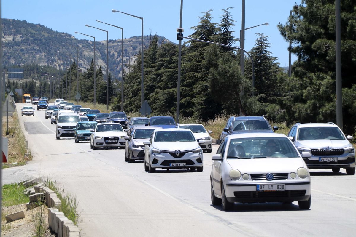 Burdur-Ankara yolunda