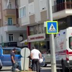 Kamyonet ile motosiklet çarpıştı: 1 yaralı
