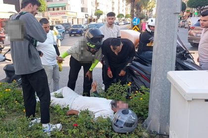 Aynı kavşakta bir saat arayla iki ayrı motosiklet kazası: 2 yaralı