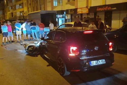 Gazipaşa’da motosiklet kazası: 1 ağır yaralı