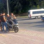 Manavgat’ta motosikletler çarpıştı: 2 yaralı
