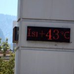 Termometrelerin 43 dereceyi gösterdiği Antalya