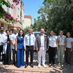 89 yaşındaki hastaya evde sağlık ziyareti