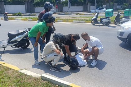 İtfaiyeye Yol Verirken Kazaya Karıştı