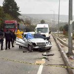 Burdur-Antalya yolunda takla atan otomobilde sürücü öldü, 4 kişi yaralandı